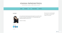 Desktop Screenshot of ioannapapadimitriou.com